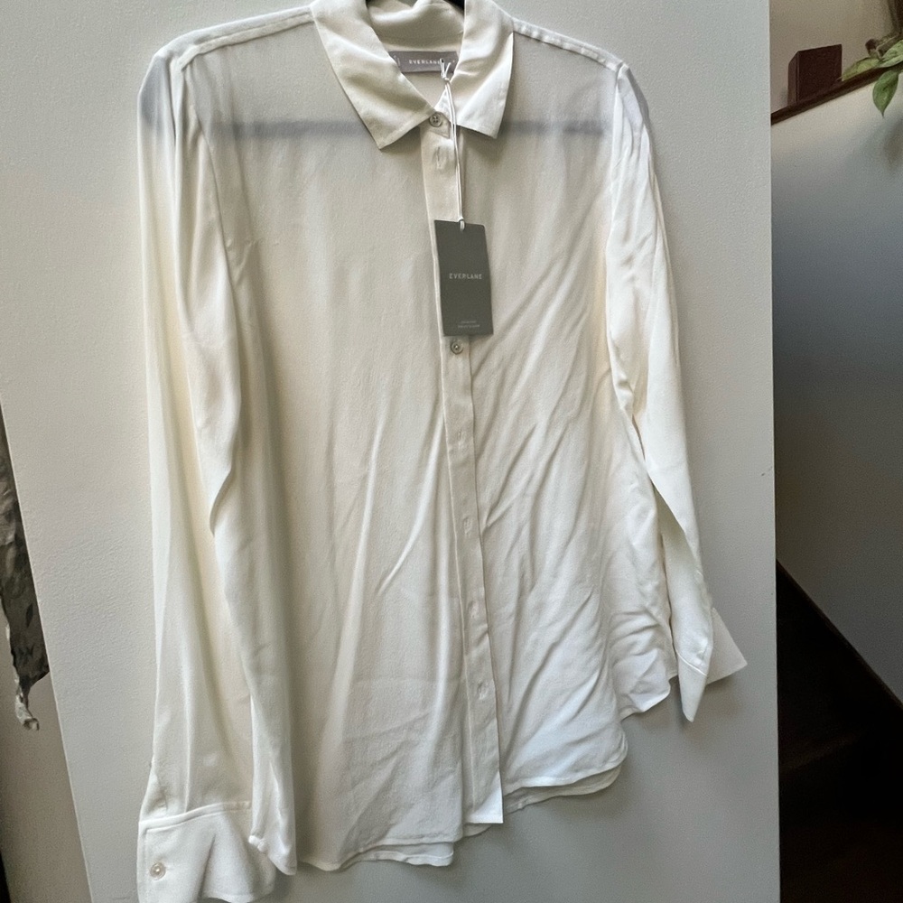 Everlane White Dress Shirt Classic Style